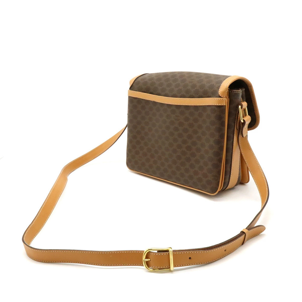 Celine Bag brown leather Macadam dark Crossbody Brown